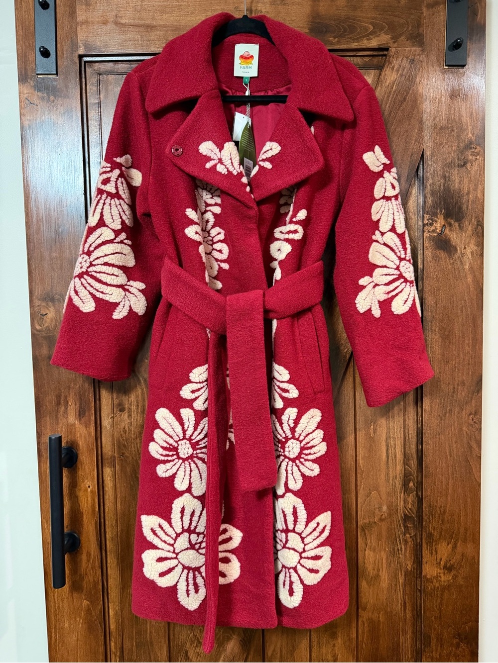 FARM Rio Bold Flowers Fleece Coat - Picture 8 of 10